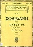 Okadka: Schumann Robert, Concerto In A minor, Op. 54