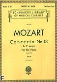 Okładka: Mozart Wolfgang Amadeusz, Koncert fortepianowy nr 13 C-dur, K. 415