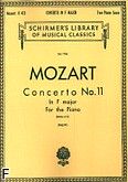 Okładka: Mozart Wolfgang Amadeusz, Koncert fortepianowy nr 11, F-dur, K.413