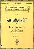 Okadka: Rachmaninow Sergiusz, Koncert fortepianowy nr 1, fis-moll, op. 2