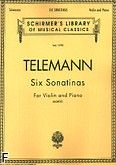 Okadka: Telemann Georg Philipp, Six Sonatinas