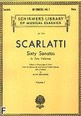 Okadka: Scarlatti Domenico, 60 Sonat w dwch czciach z. 1
