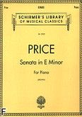 Okadka: Price Florence, Sonata e-moll