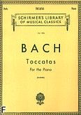 Okładka: Bach Johann Sebastian, Toccatas For the Piano