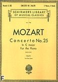 Okładka: Mozart Wolfgang Amadeusz, Koncert fortepianowy nr 25, C-dur, K.503