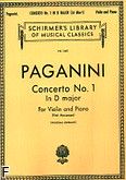 Okadka: Paganini Niccolo, Koncert skrzypcowy nr 1 D-dur (First Movement)