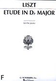 Okładka: Liszt Franz, Etude in Db Major for Piano