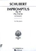 Okładka: Schubert Franz, Impromptu in Ab Major, Op. 90 nr 4 for Piano