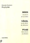 Okadka: Przybylski Bronisaw Kazimierz, Ptaki - atwe utwory na akordeon
