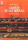 Okadka: Moyse Louis, Cantos De Las Sierras for Flute and Guitar