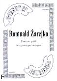 Okadka: arejko Romuald, Pasterze pali na 3 skrzypiec i fortepian (partytura)