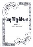 Okadka: Telemann Georg Philipp, Sonata 3 na duet Cl-Cl