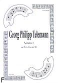 Okadka: Telemann Georg Philipp, Sonata 3 na flet i klarnet B