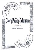 Okadka: Telemann Georg Philipp, Sonata 6 na duet Cl-Cl