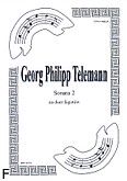 Okadka: Telemann Georg Philipp, Sonata 2 na duet Fg-Fg