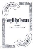 Okadka: Telemann Georg Philipp, Sonata 3 na duet saksofonw altowych