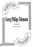 Okadka: Telemann Georg Philipp, Sonata 3 na duet Fg-Fg