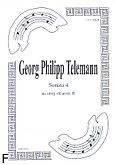 Okładka: Telemann Georg Philipp, Sonata 4 na obój i klarnet B