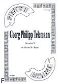 Okadka: Telemann Georg Philipp, Sonata 5 na duet Cl.-Fg