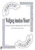 Okładka: Mozart Wolfgang Amadeus, Allegro z koncertu G-dur KV216 na kwartet smyczkowy (partytura + głosy)