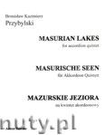 Okadka: Przybylski Bronisaw Kazimierz, Mazurskie jeziora na kwintet akordeonowy
