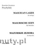 Okadka: Przybylski Bronisaw Kazimierz, Mazurskie jeziora na smyczki
