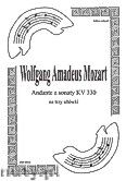 Okładka: Mozart Wolfgang Amadeus, Andante KV 330 trio altówkowe (partytura + głosy)