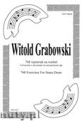 Okadka: Grabowski Witold, 768 wprawek na werbel, na niezaleno rk