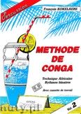 Okadka: Kokelaere Francois, Methode de Conga, Vol.2 (+ MC)