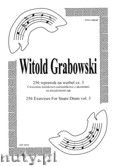 Okadka: Grabowski Witold, 256 wprawek na werbel cz. 3. wiczenia semkowo - szesnastkowe z akcentami na niezaleno rk.
