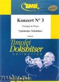 Okadka: Schelokov Vjacheslav, Konzert N 3 (partytura + gosy)