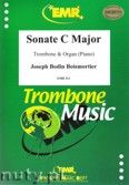 Okładka: Boismortier Joseph Bodin, Sonate C Major (partytura + głosy)