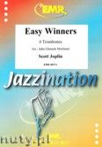 Okładka: Joplin Scott, Easy Winners for 4 Trombones (score and parts)