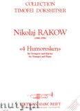 Okadka: Rakow Nikolaj, 4 Humoresken for Trumpet and piano