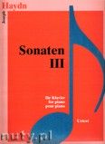 Okadka: Haydn Franz Joseph, Sonaten 3 - piano