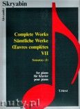 Okadka: Skriabin Aleksander, Complete Works 7 for piano, Sonatas (1)