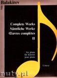 Okadka: Balakirev Mily, Complete Works 2 for piano