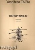 Okładka: Taira Yoshihisa, Hierophonie 4 For Flute