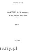 Okadka: Vivaldi Antonio, Concerto in Re maggiore per Flauto, Oboe, Violino, Fagotto e Cembalo