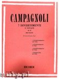 Okadka: Campagnoli Bartolomeo, 7 Divertimenti O Sonate, Op. 18 (Violin)