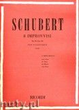 Okładka: Schubert Franz, 8 Improvvisi, Op. 90 e Op. 142 per Pianoforte