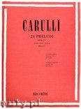 Okładka: Carulli Ferdinando, 24 Preludi per Chitarra dall'Op. 114