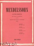 Okładka: Mendelssohn-Bartholdy Feliks, Concerto Op. 64