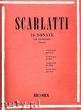 Okładka: Scarlatti Domenico, 16 Sonatas