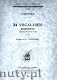 Okadka: Panofka Heinrich, 24 Vocalises, Op. 81