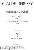 Okadka: Debussy Claude, Hommage a Haydn