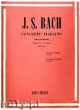 Okadka: Bach Johann Sebastian, Concerto Italiano per pianoforte