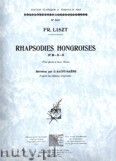 Okadka: Liszt Ferenc, Rhapodies Hongroises, Vol. 4 (Nos. 10-11-12)