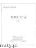 Okadka: Pascal Claude, Toccata pour piano