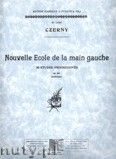 Okadka: Czerny Carl, Nouvelle Ecole de la main gauche, Op. 861